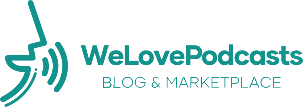 Logo WeLovePodcasts - La Marketplace pour Podcast